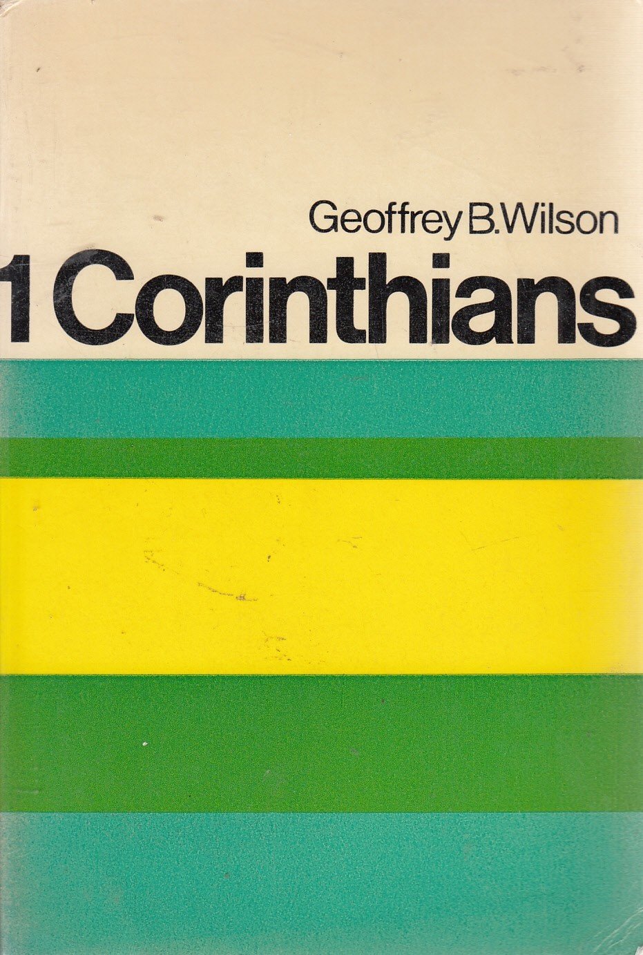 Cover of 1 Corinthians ( Wilson )
